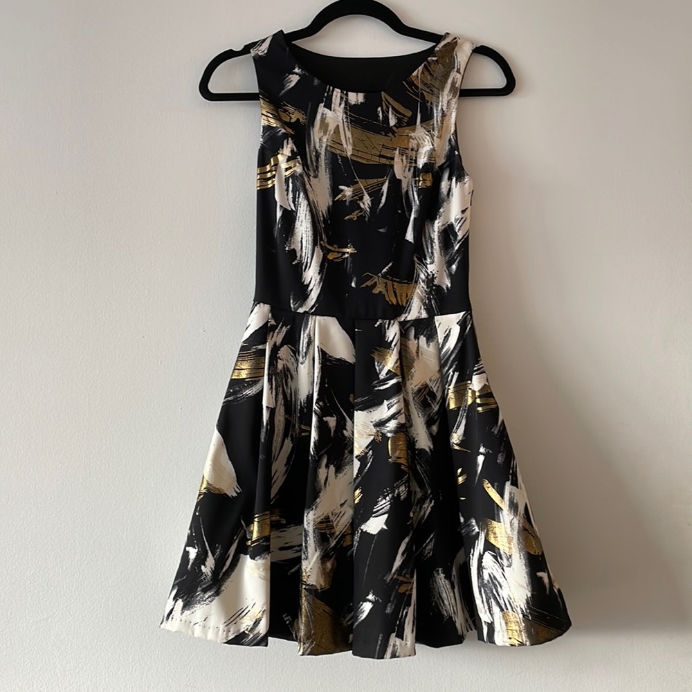 Aqua party dress